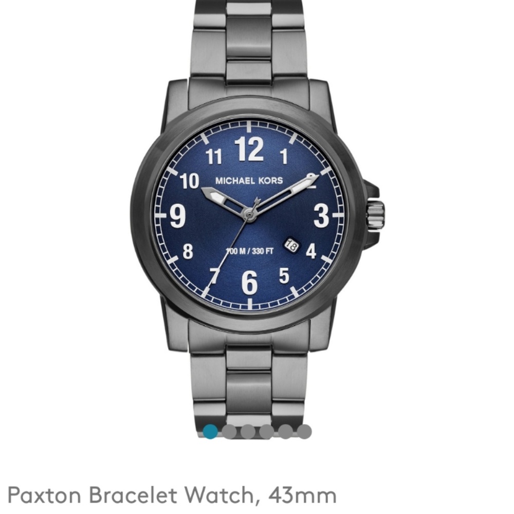 🆕 Michael Kors Watch NEW 43mm Stainless Steel NWT - Picture 4 of 4